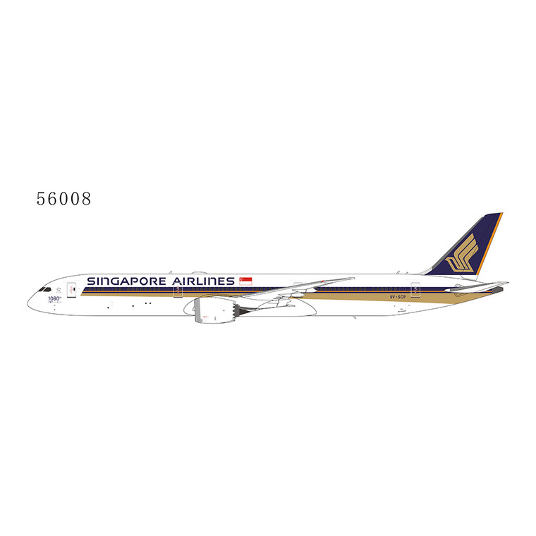 NG Model Singapore Airlines 1000th 787 Dreamliner 787-10