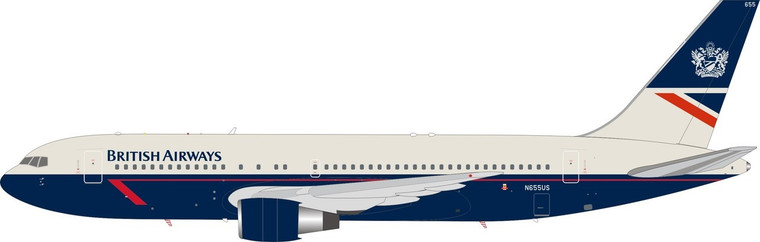 Inflight200 British Airways Boeing 767-200 N655US ARDBA12 1:200