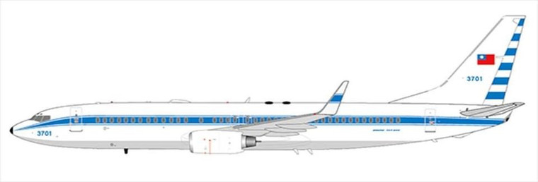JC Wings TAIWAN AIR FORCE B737-800(W) 3701 LH2TAF243 1:200