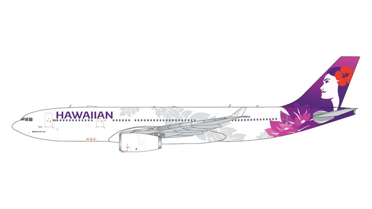 Gemini Jets Hawaiian Airlines A330-200 N388HA GJHAL1929 1:400