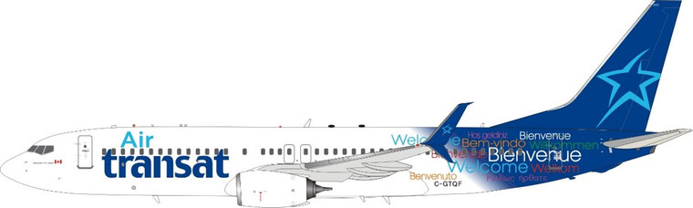 Inflight200 Air Transat 737-8Q8 C-GTQF JF-737-8-028 1:200