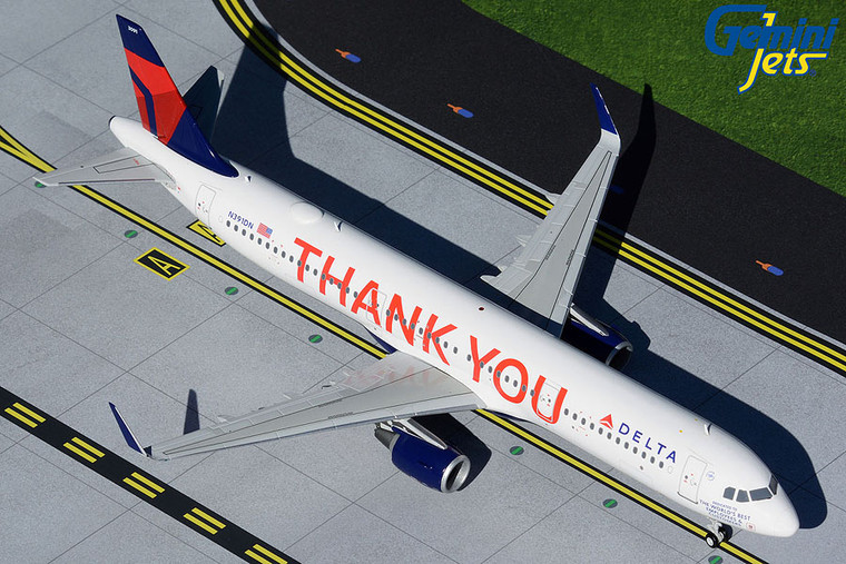 Gemini200 Delta Air Lines A321-200 Thank You N391DN G2DAL925 1:200