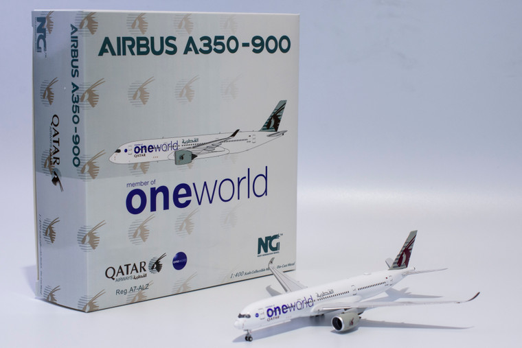 NG Model Qatar Airways One World A350-900 A7-ALZ 39012 1:400