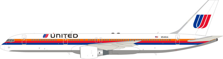 Inflight200 United Airlines Boeing 757-200 N546UA IF752UA0321 1:200