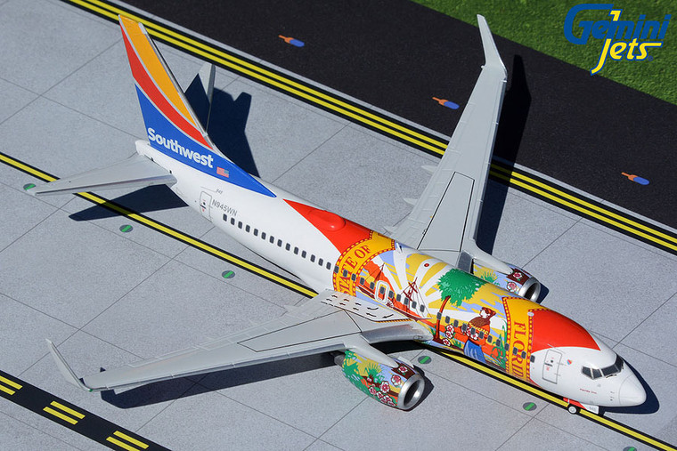 Gemini200 Southwest Airlines B737-700 Florida One N945WN G2SWA914 1:200