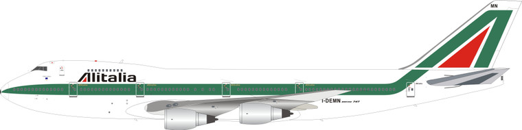 Inflight200 Alitalia Boeing 747-200 I-DEMN IF742AZ0920 1:200
