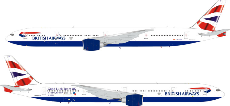 British Airways Boeing 777-336/ER G-STBI ARDBA23 1:200