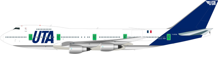 Inflight200 UTA - Union de Transports Aeriens Boeing 747-2B3BM F-BTDG IF742UTA1119 1:200