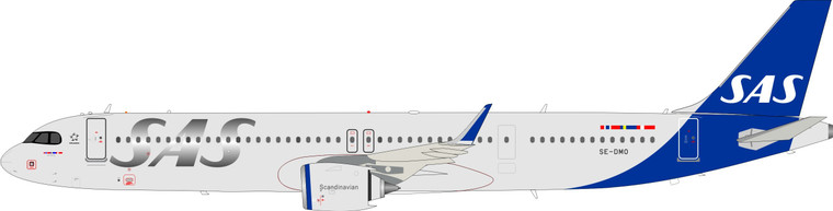 Inflight200 Scandinavian Airlines - SAS Airbus A321-253NX SE-DMO Jarl Viking IF321SK0221 1:200