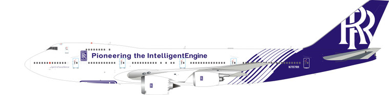 Inflight200 Rolls-Royce Boeing 747-267B N787RR IF742RR787 1:200