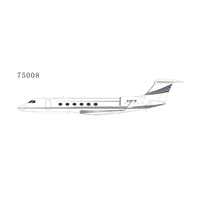 NG Model NIKE Gulfstream G-V N3546 75008 1:200