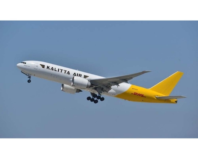 Phoenix Model Kalitta Air (DHL) B777F N772CK PH4CKS2152 1:400