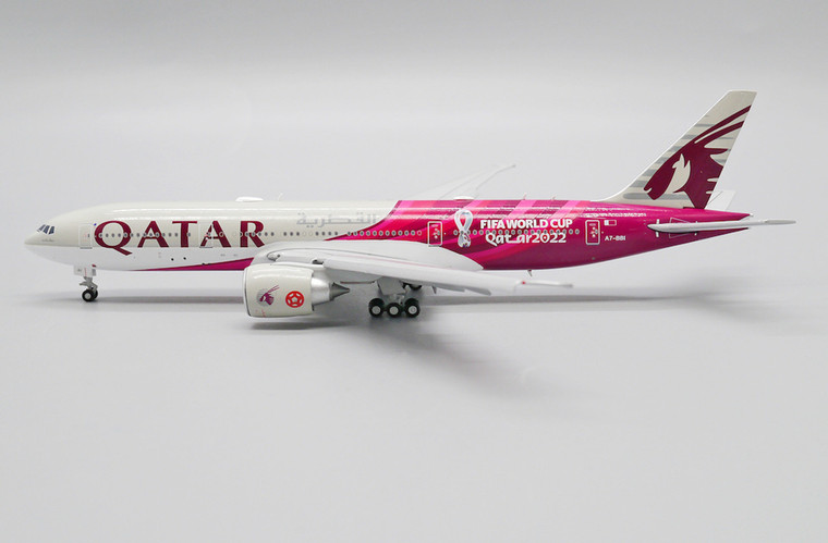 JC Wings Qatar Airways B777-200LR Flaps Down A7-BBI "World Cup Livery" JC4QTR0011A 1:400