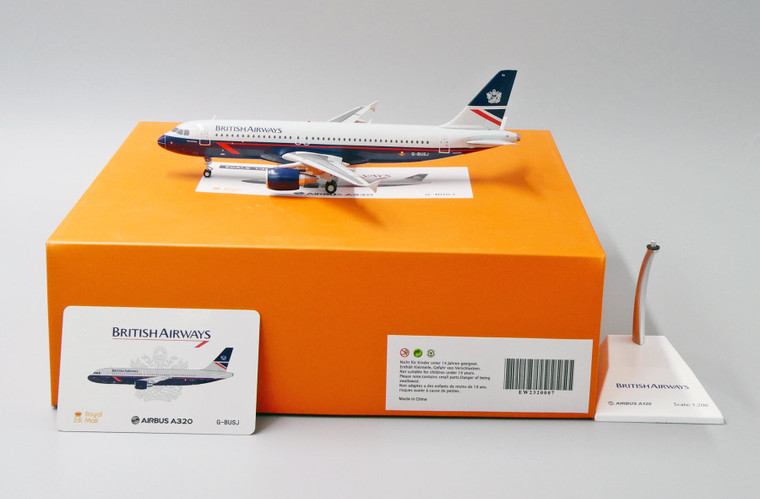 JC Wings British Airways A320 G-BUSJ "Landor Livery" EW2320007 1:200