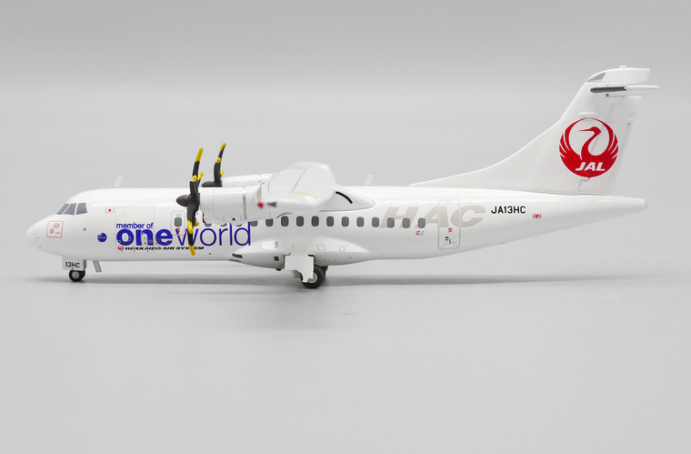 JC Wings Hokkaido Air System ATR 42-600 JA13HC OneWorld Livery