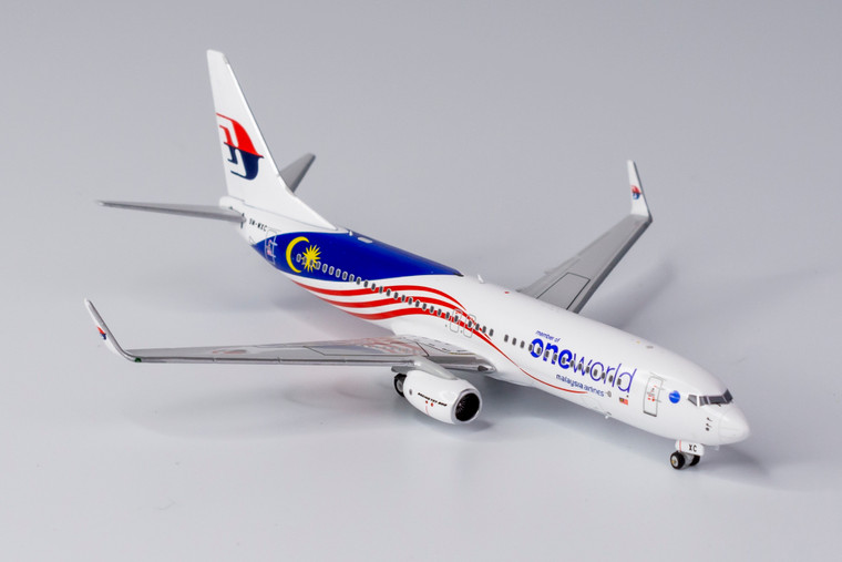 NG Model Malaysia Airlines oneworld in Negaraku c/s 737-800/w 9M-MXC 58112 1:400