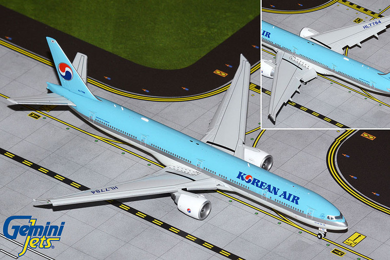 Gemini Jets Korean Air B777-300ER flaps down HL7784 GJKAL2040F 1:400