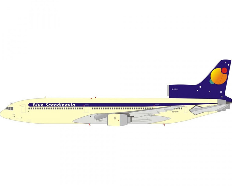 InFlight200 Blue Scandinavia Lockheed L-1011-385-1 TriStar 1 SE-DTC IF10111120 1:200