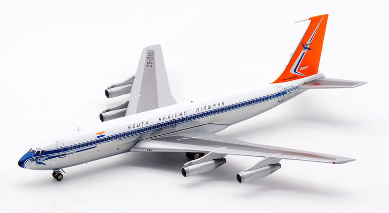 Inflight200 South African Airways Boeing 707-300 ZS-DYL Polished
