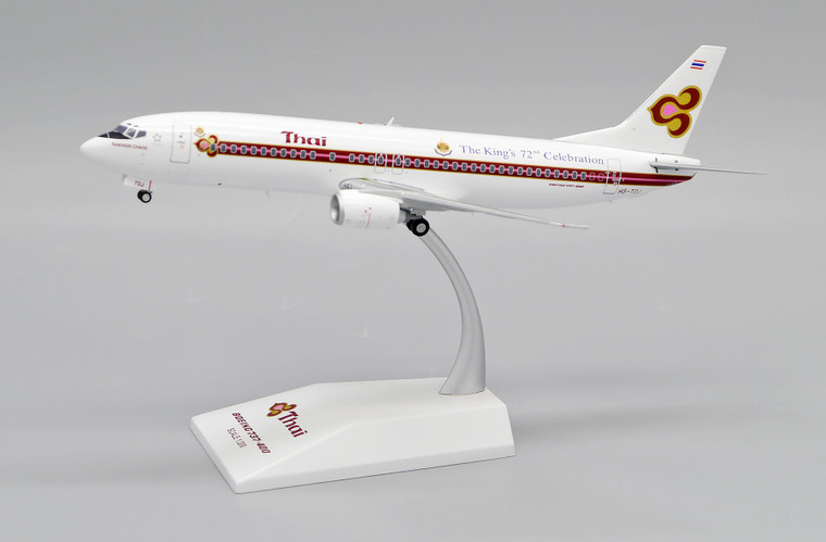 JC Wings Thai Airways B737-400 HS-TDJ "The King's 72nd Celebration" JC2THA0130 1:200