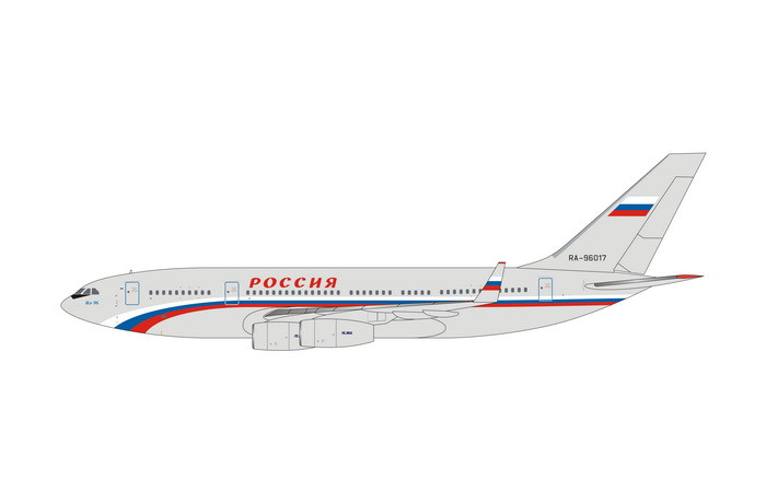 Phoenix Model Rossiya (Russian Government) Il-96-300 RA-96017 PH4SDM2242 1:400