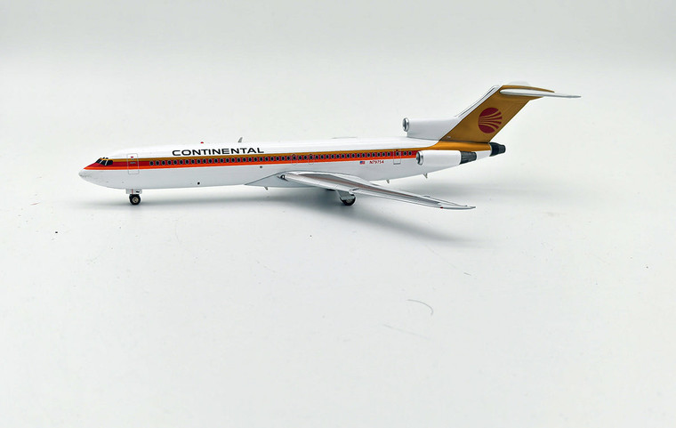 Inflight200 Continental Airlines Boeing 727-100 N40490 IF721CO1219 1:200