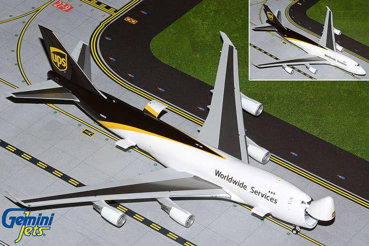 Gemini200 UPS Airlines B747-400F(SCD) Interactive Series N580UP G2UPS932 1:200