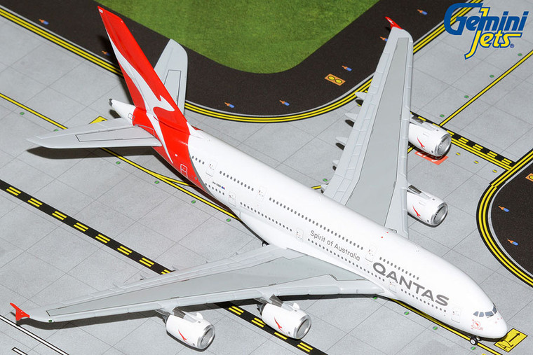 航空機・ヘリコプター Gemini 1/400 QANTAS A380 Gemini Jets Qantas A380 VH-OQB GJQFA2075 1:400