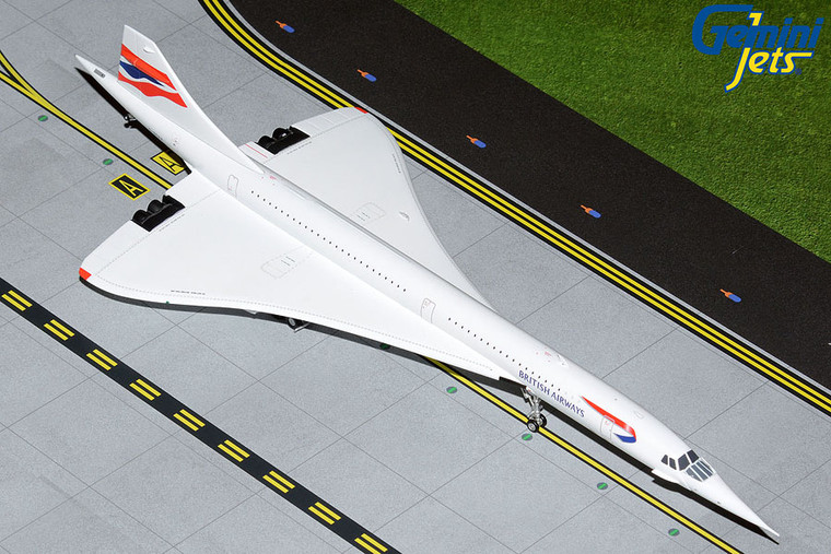 Gemini200 British Airways Aerospatiale Concorde G-BOAA G2BAW1069 1:200