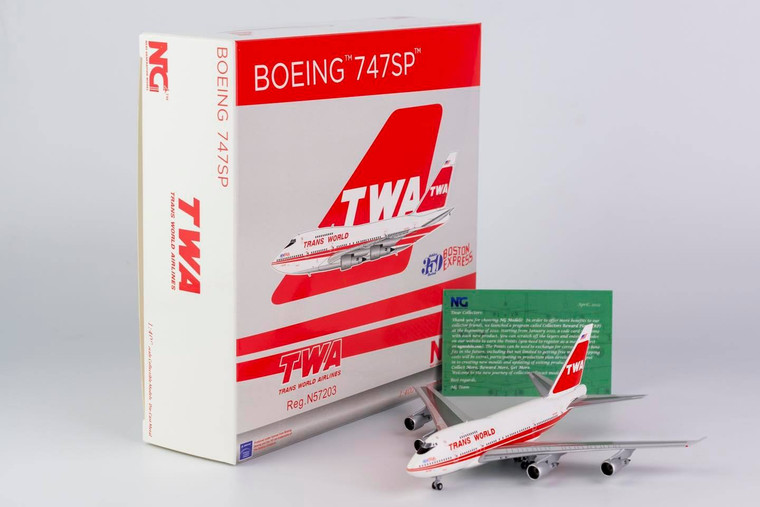 NG Model Trans World Airlines - TWA 