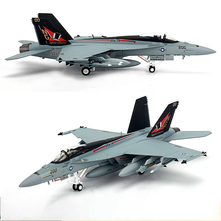 JC Wings US Navy F/A-18E Super Hornet VFA-14 Tophatters 100th Anniversary Edition 2019 USN JC wings JCW-72-F18-012 scale 1:72