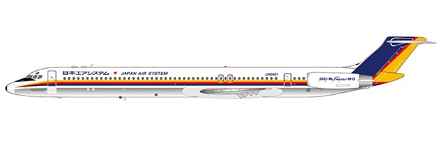 JC Wings Japan Air System MD-81 JA8461 EW2M81002 1:200