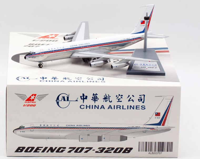 Aviation200 China Airlines Boeing 707-309C B-1828 ALB2CI707 1:200