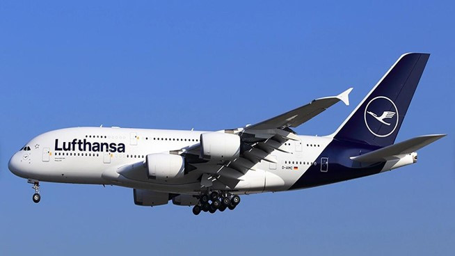 Aviation400 Lufthansa Airbus A380-841 D-AIMC AV4140 1:400