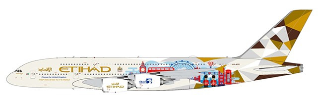 JC Wings Etihad Airways A380 A6-APE 