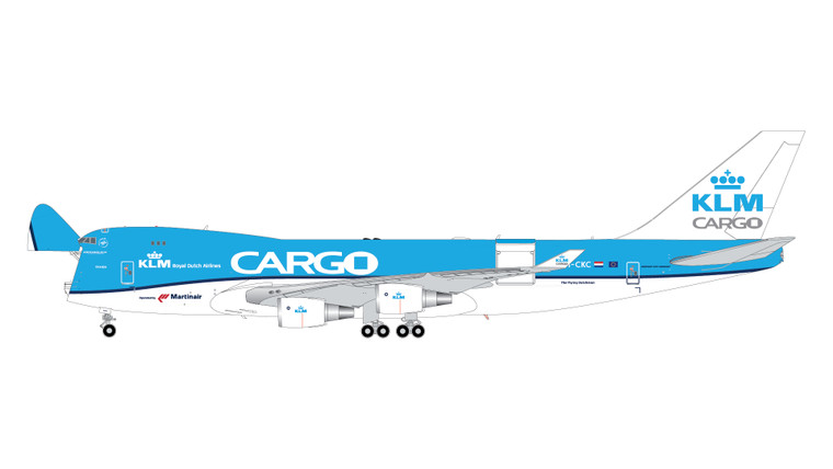 Gemini200 KLM Cargo / Martinair B747-400ERF PH-CKC Interactive
