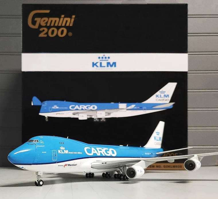 Gemini200 KLM Cargo / Martinair B747-400ERF PH-CKC Interactive