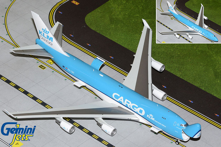 Gemini200 KLM Cargo / Martinair B747-400ERF PH-CKC Interactive