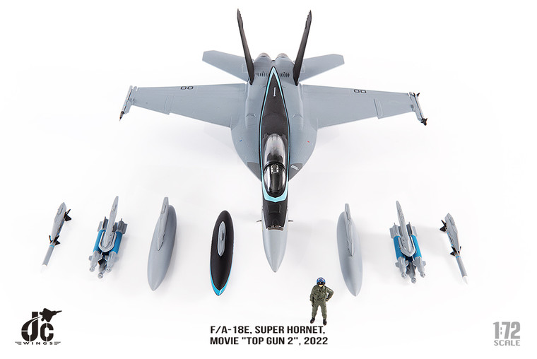 JC Wings F/A-18E Super Hornet, Top Gun 2, 2022 ATC72007 Scale 1:72