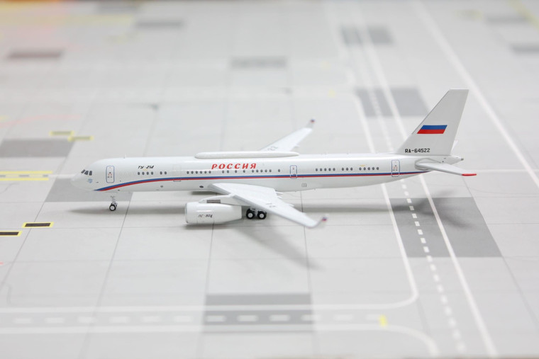 Panda Models Rossiya - Special Flight Detachment Tu-214SUS RA-64522 202211 1:400