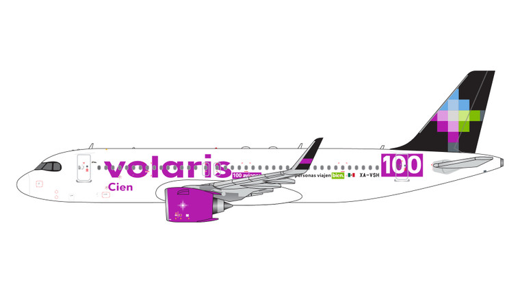 Gemini Jets Volaris A320neo 