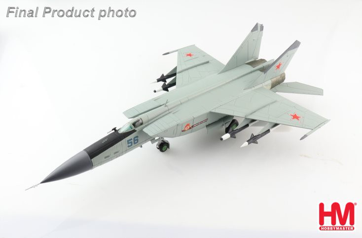Hobby Master MIG-25PD Foxbat HA5608W 146th GvIAP, 8th USSR Air Defence Army, 1980s 1:72