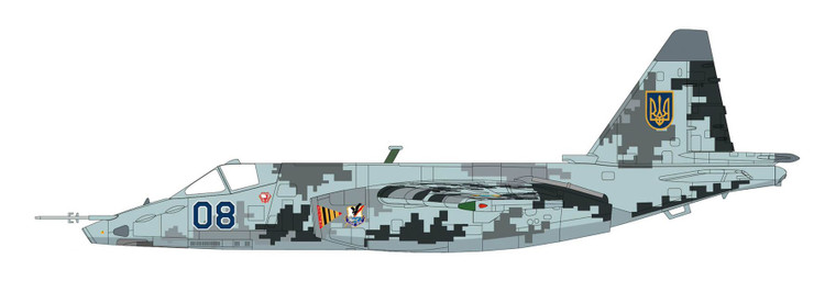 Hobby Master Su-25M1 Frogfoot HA6108W Blue 08, Ukrainian Air Force 1:72
