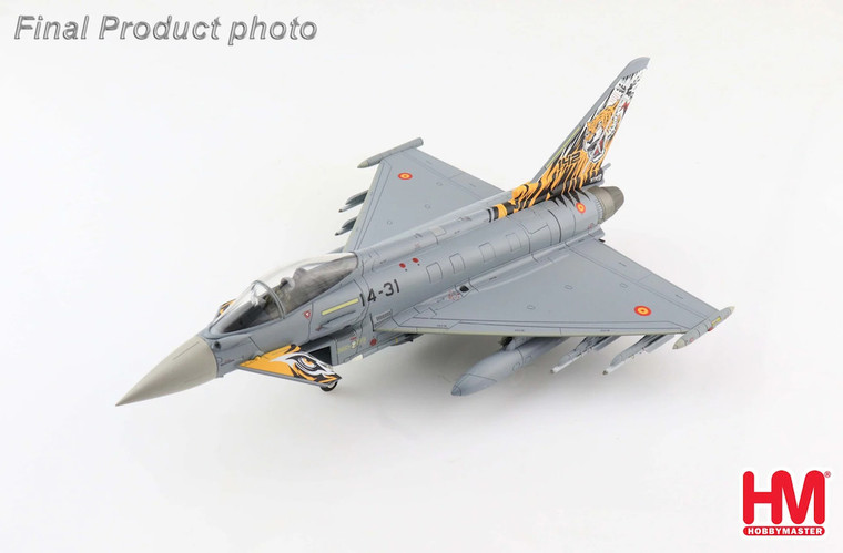 Hobby Master Eurofighter Typhoon HA6618W 142 Squadron, Spanish Air Force, NATO Tiger Meet 2018 1:72