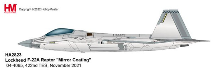 Hobby Master F-22A Raptor HA2823W 422nd TES, November 2021 1:72