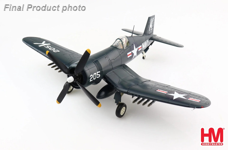 Hobby Master F4U-4 Corsair HA8224W LTJG Thomas (Lou) Hudner, VF-32, USS Leyte, 4th Dec 1950 1:48