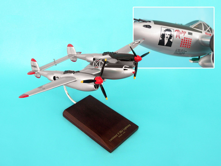 EXEC SER P-38J LIGHTNING BONG/MARGE 1/40 (AP38BT)