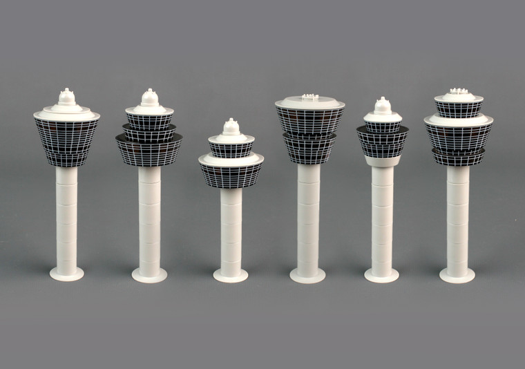 HERPA AIRPORT - TOWER SET (28 PIECES)