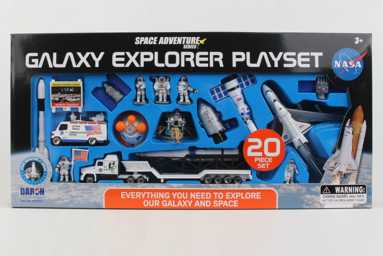 GALAXY EXPLORER 20 PIECE PLAYSET - Diecast Airplane Store