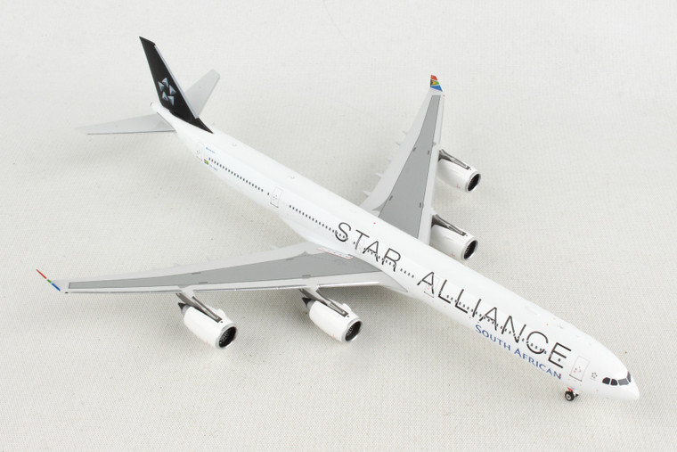 Phoenix SOUTH AFRICAN A340-600 1/400 STAR ALLIANCE ZS-SNC